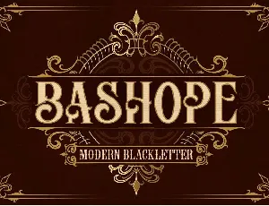 Bashope font