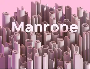 Manrope Family Free font