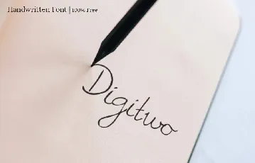 Digitwo font