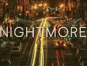 Nightmore font