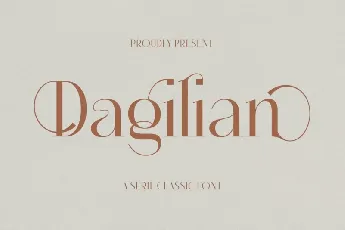 Dagilian font