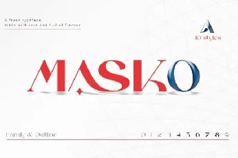 Masko font