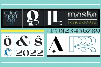 Masko font