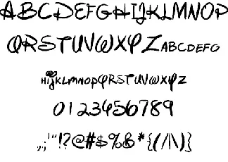 Mickorama font