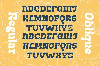 Jocked font