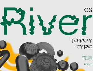 CS River font