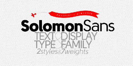 Solomon Sans font