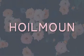 Hoilmoun font