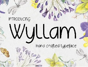 Wyllam font