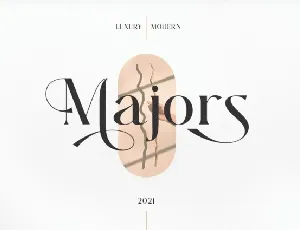 Majors font