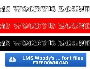 LMS Woody’s Roundup font