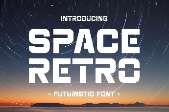 Space Retro font