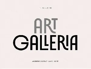 Art Galleria font