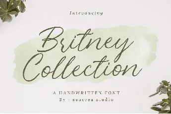 Britney Collection font