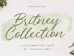 Britney Collection font