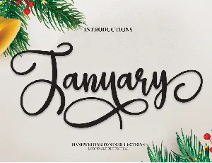 January font