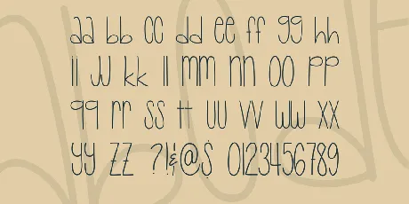 Baby Lexi font