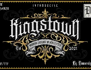 Kingstown font