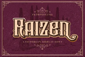 Raizen font