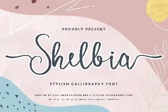 Shelbia Demo font