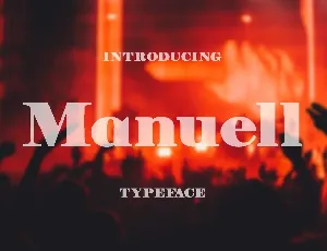 Manuell font