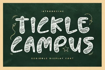 Tickle Campus font