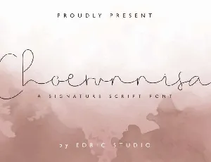 Choerunnisa font