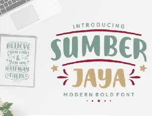 Sumber Jaya font