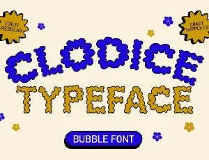 Clodice font