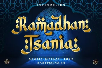 Ramadhan Tsania font