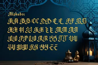 Ramadhan Tsania font