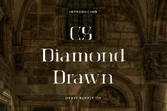 CS Diamond Drawn font