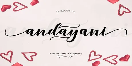 Andayani font