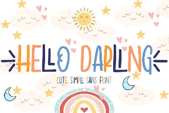 Hello Darling font