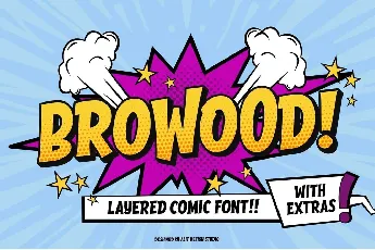 Browood font