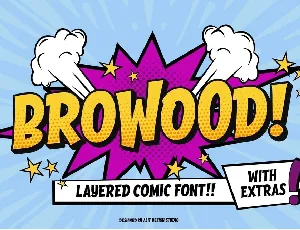 Browood font