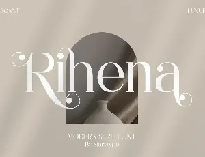 Rihena font