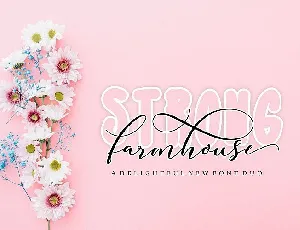 Strong Farmhouse Duo font