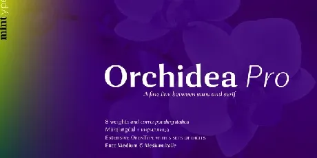 Orchidea Pro Family font