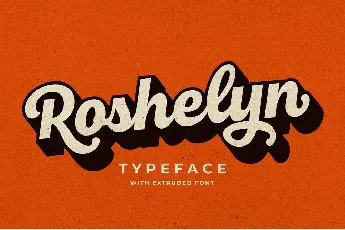 Roshelyn font