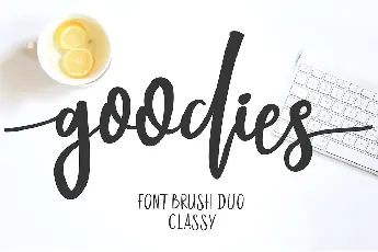 Goodies font