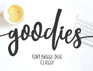 Goodies font