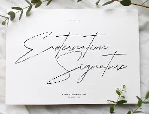 Easternation Signature font