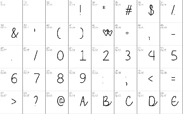 that i love you font