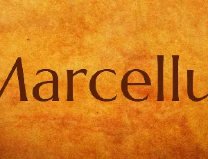 Marcellus font