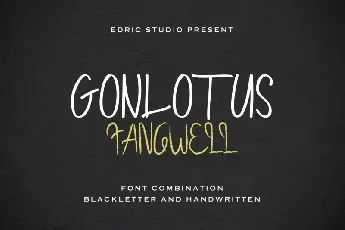 Gonlotus Fangwell Duo font