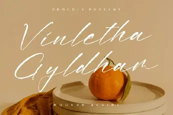 Vinletha Gyldham font