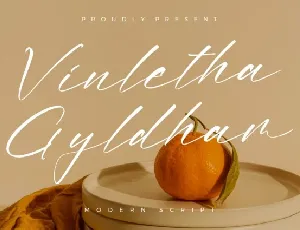 Vinletha Gyldham font