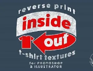 Your Shirt’s Inside Out font