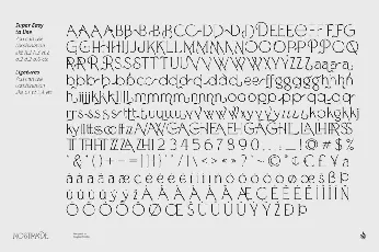 Nostrade font